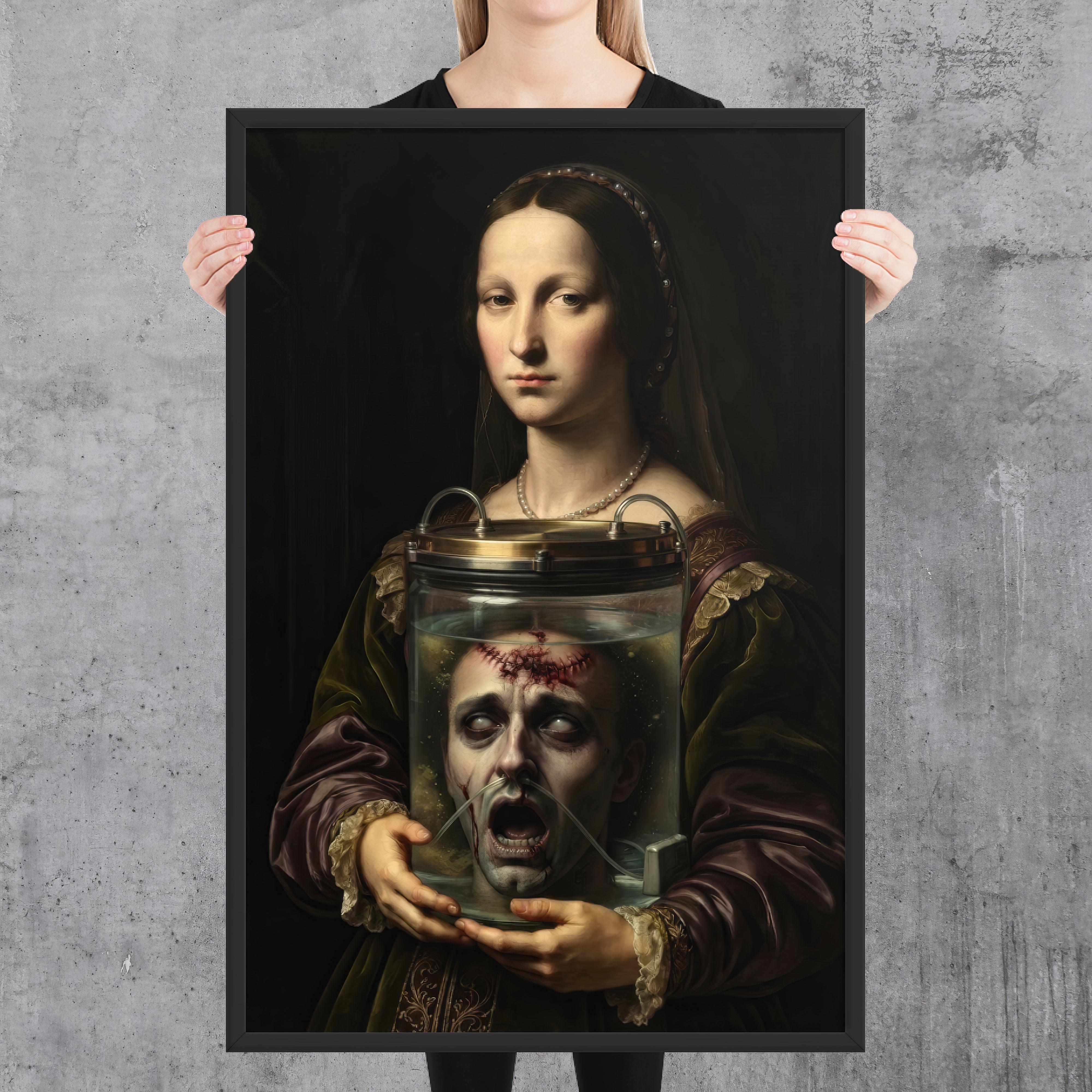 Lady of the Reliquary Framed Poster
