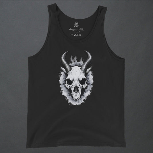 Age of the Capricorn Goth Aesthetic Men's Tank Top - Pale Blood Store