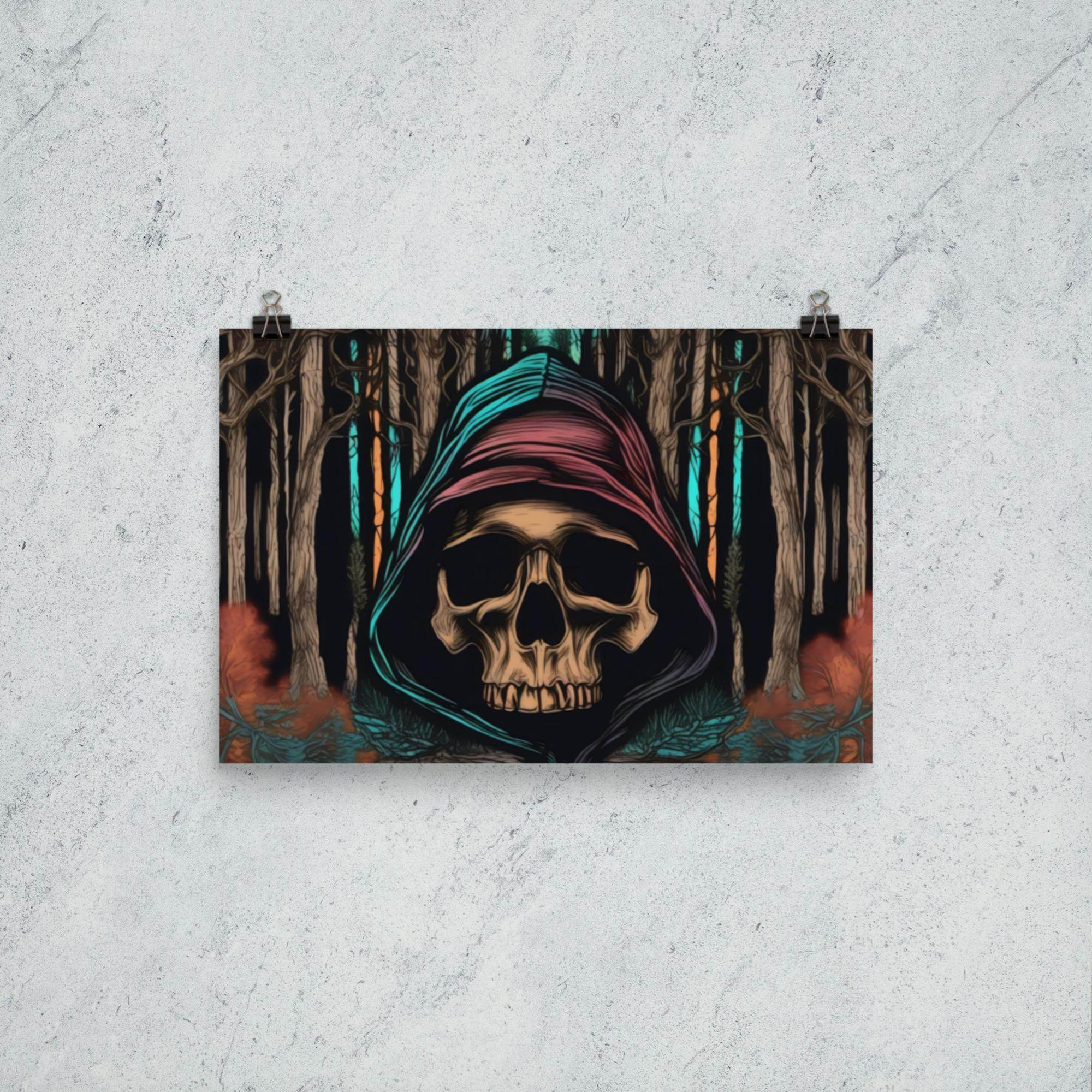 Autumn Dark Aesthetic Poster - Pale Blood Store