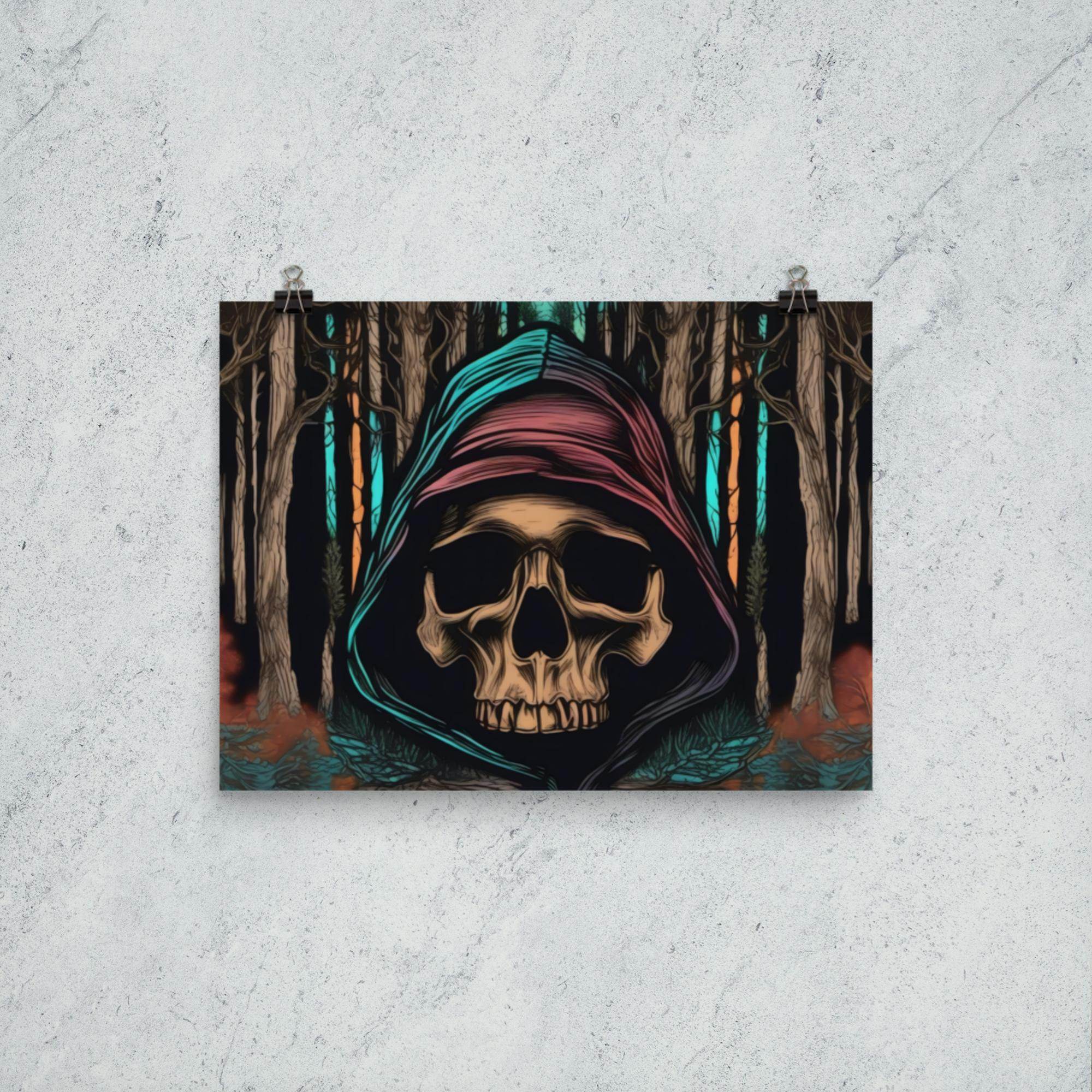 Autumn Dark Aesthetic Poster - Pale Blood Store