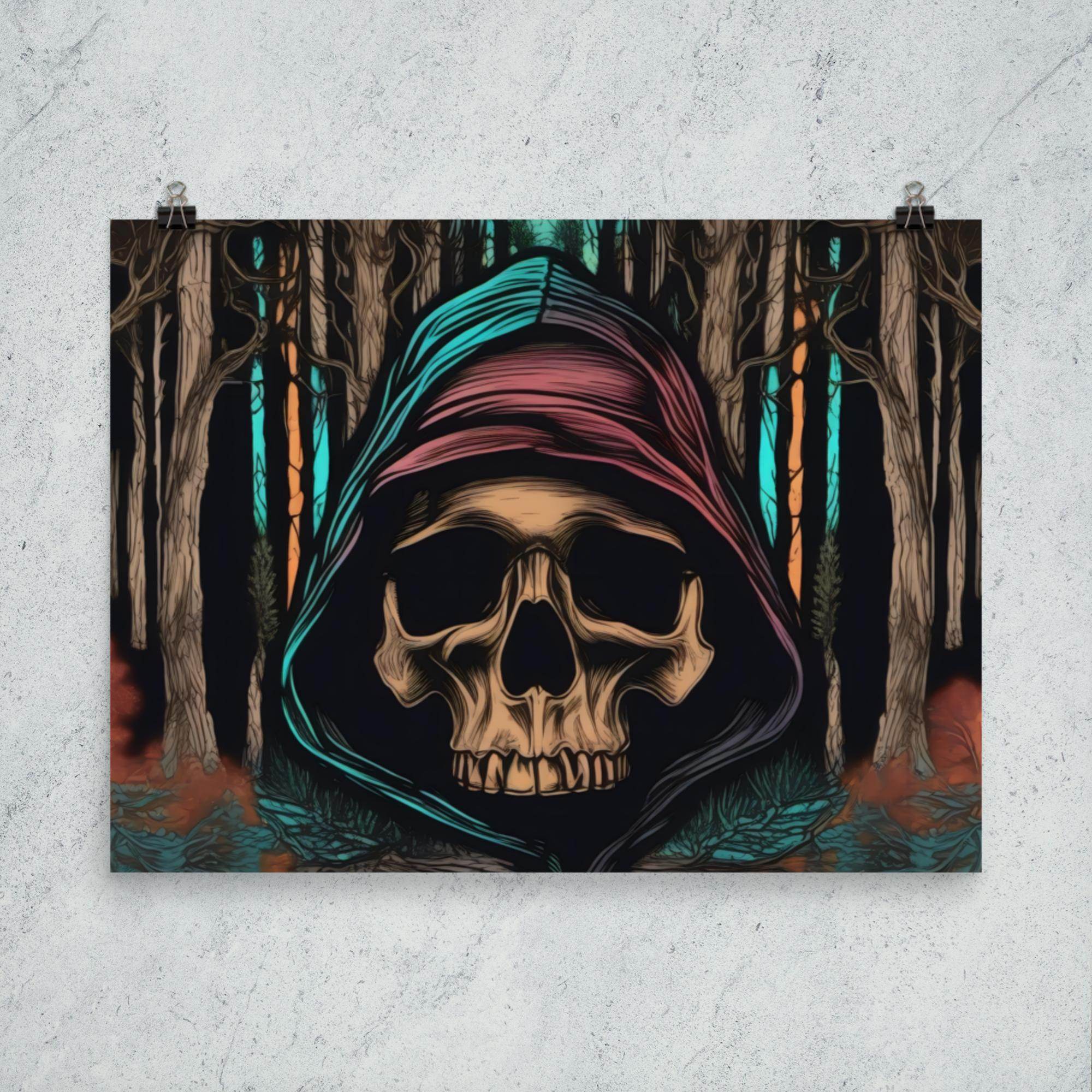 Autumn Dark Aesthetic Poster - Pale Blood Store