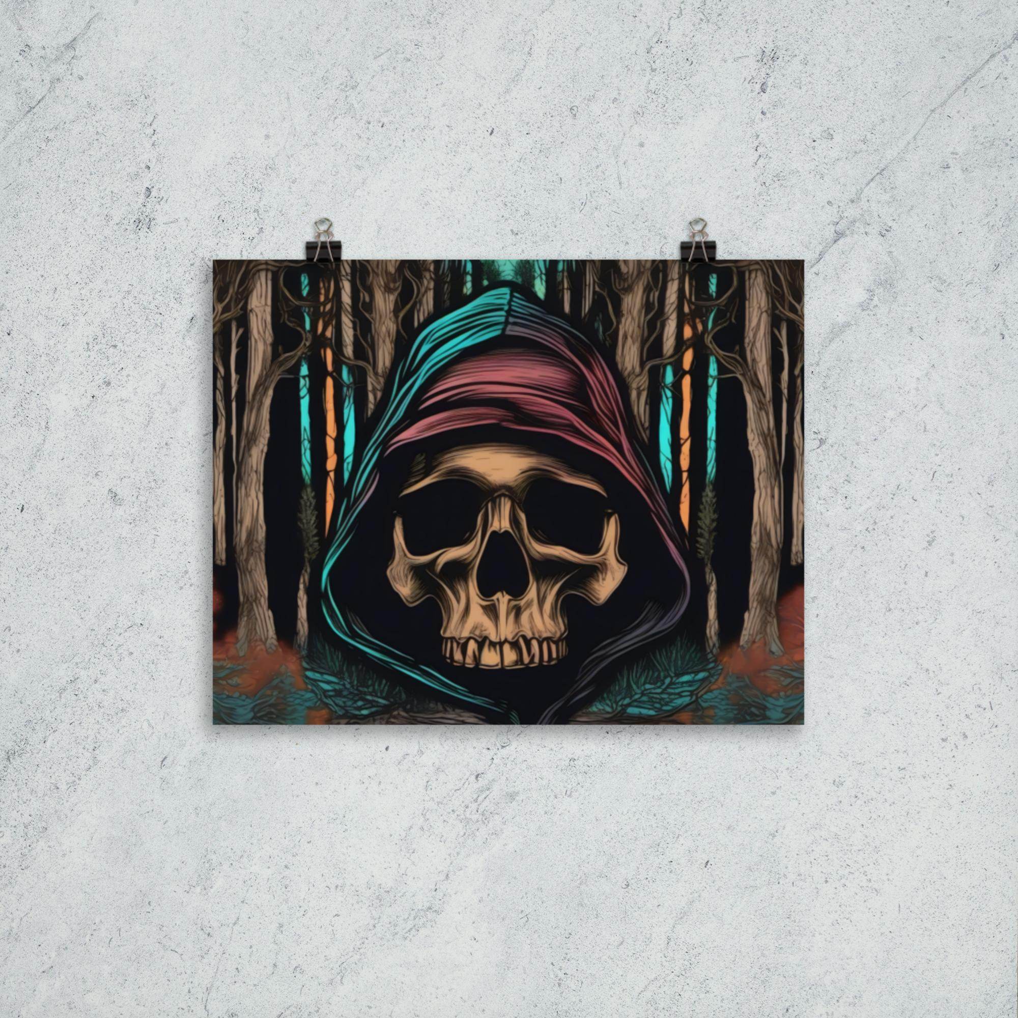 Autumn Dark Aesthetic Poster - Pale Blood Store