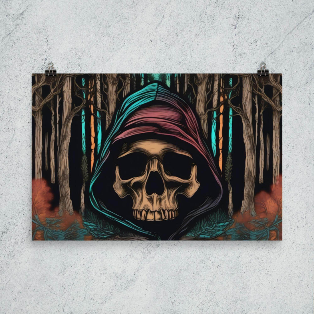 Autumn Dark Aesthetic Poster - Pale Blood Store