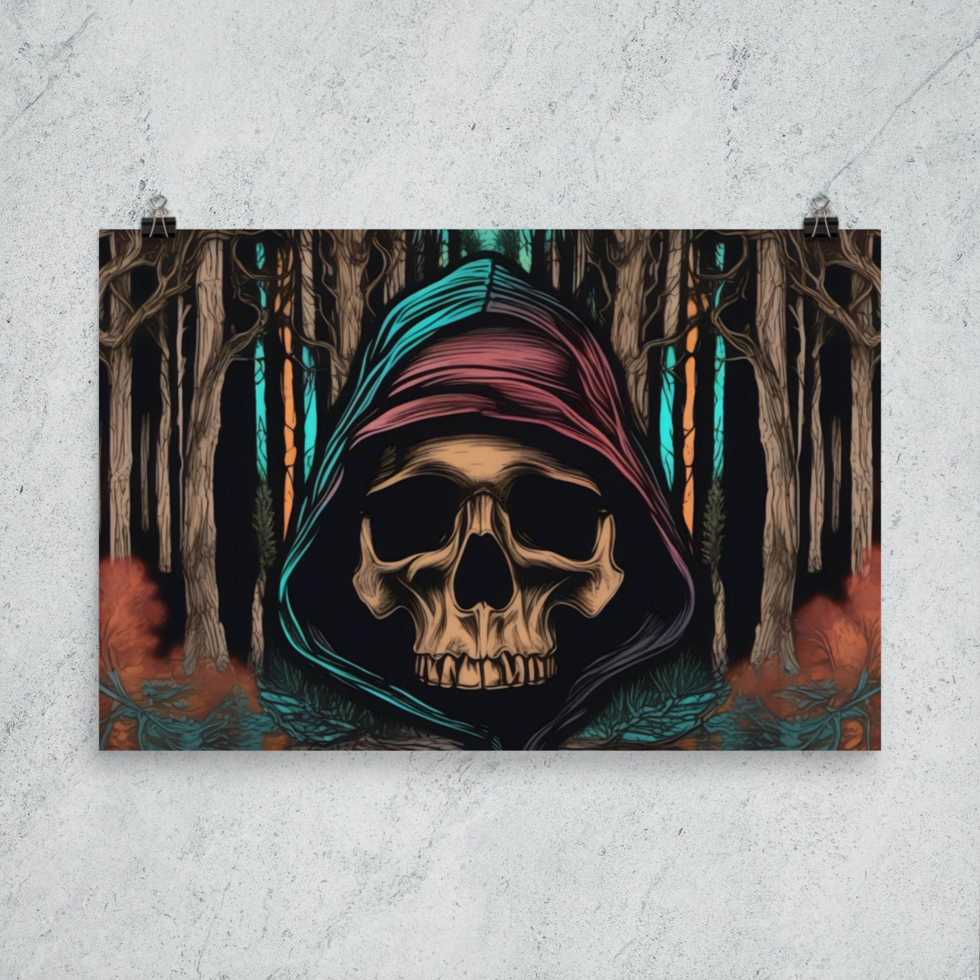 Autumn Dark Aesthetic Poster - Pale Blood Store