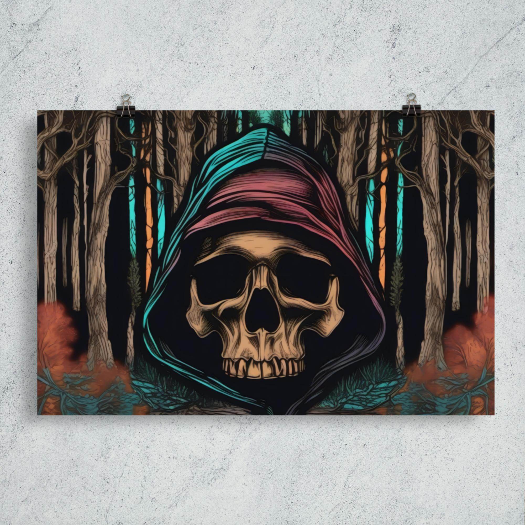 Autumn Dark Aesthetic Poster - Pale Blood Store