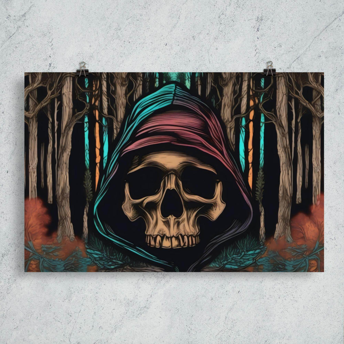 Autumn Dark Aesthetic Poster - Pale Blood Store