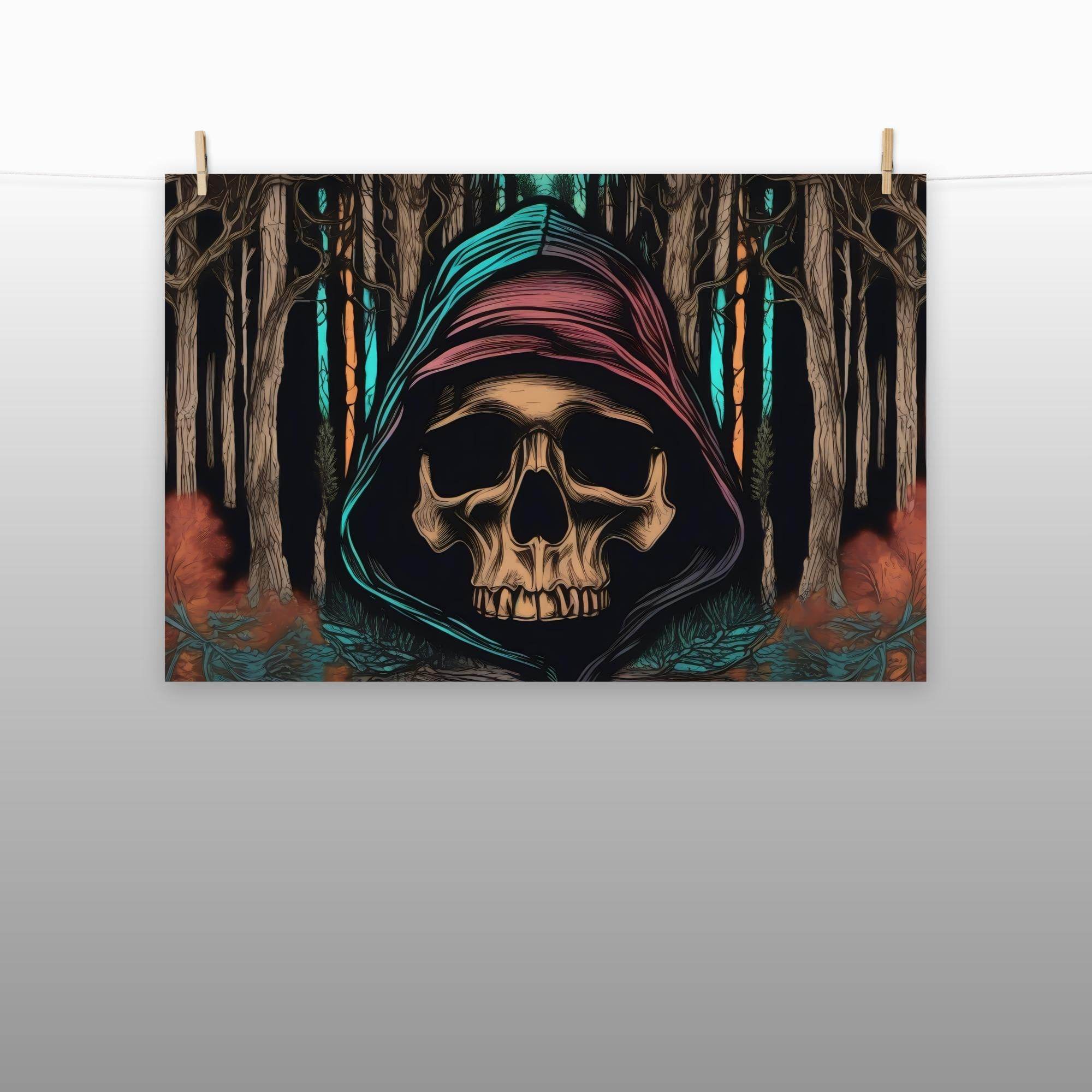 Autumn Dark Aesthetic Poster - Pale Blood Store