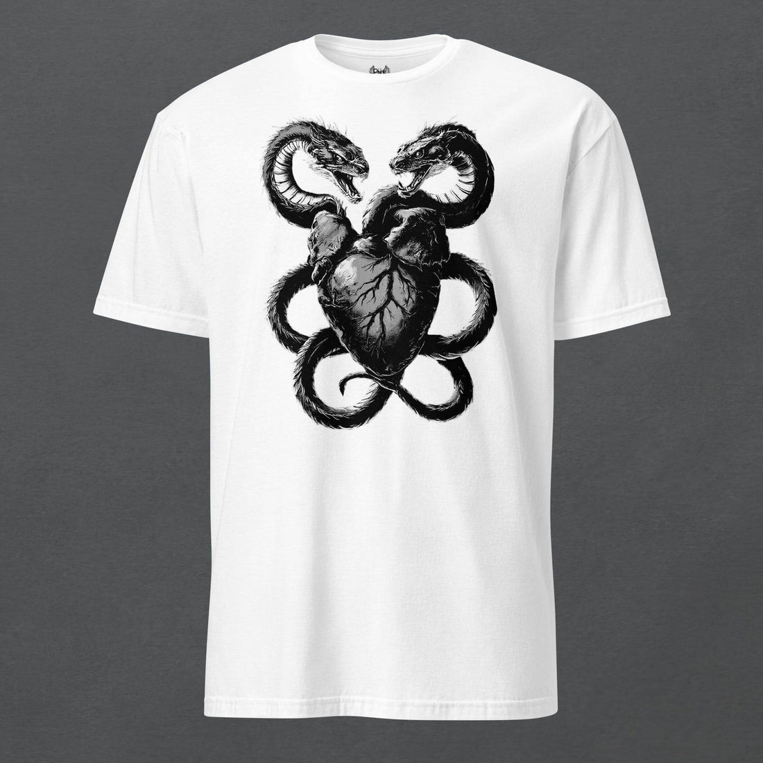 Black Heart Black Metal Style Unisex T-Shirt - Pale Blood Store
