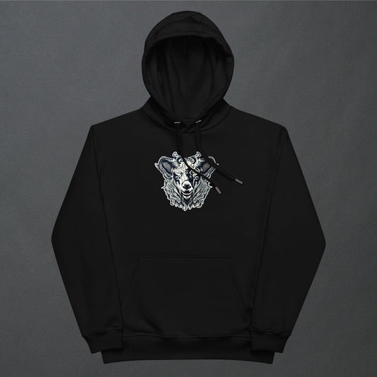 Black Phil Neo Goth Premium Eco Hoodie - Pale Blood Store