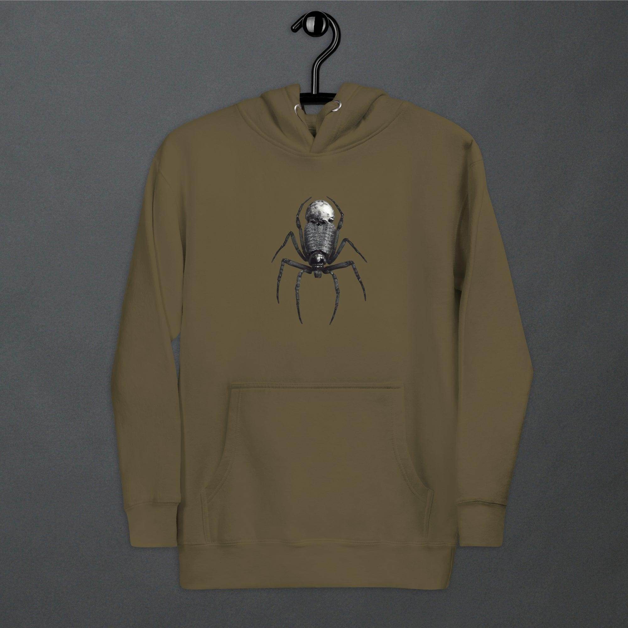 Black Spider of Death Neo Goth Unisex Hoodie - Pale Blood Store