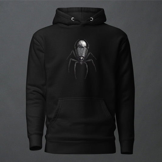 Black Spider of Death Neo Goth Unisex Hoodie - Pale Blood Store