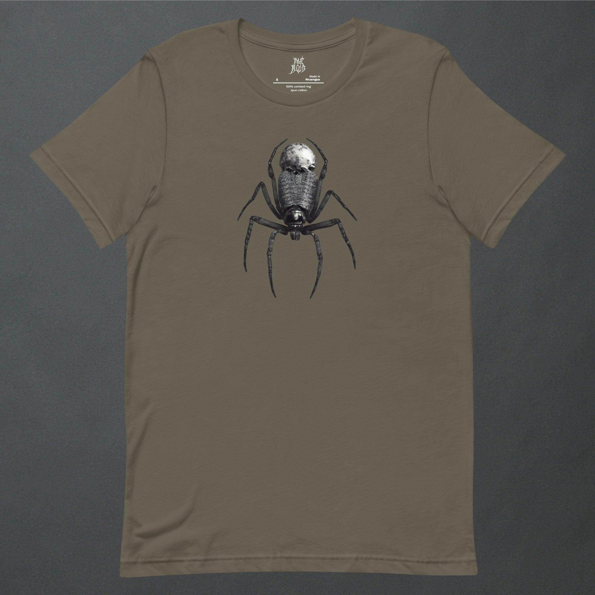 Black Spider of Death Neo Goth Unisex T-Shirt - Pale Blood Store