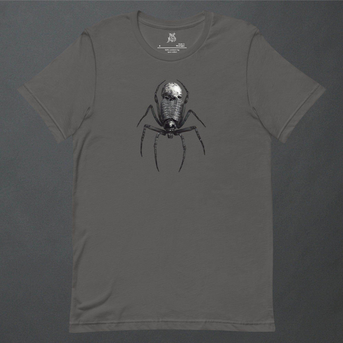 Black Spider of Death Neo Goth Unisex T-Shirt - Pale Blood Store
