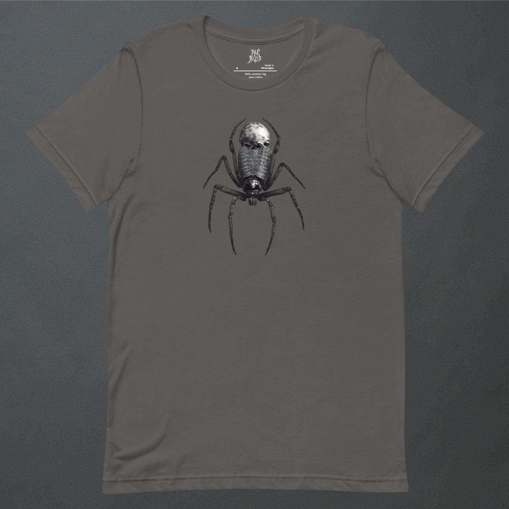 Black Spider of Death Neo Goth Unisex T-Shirt - Pale Blood Store
