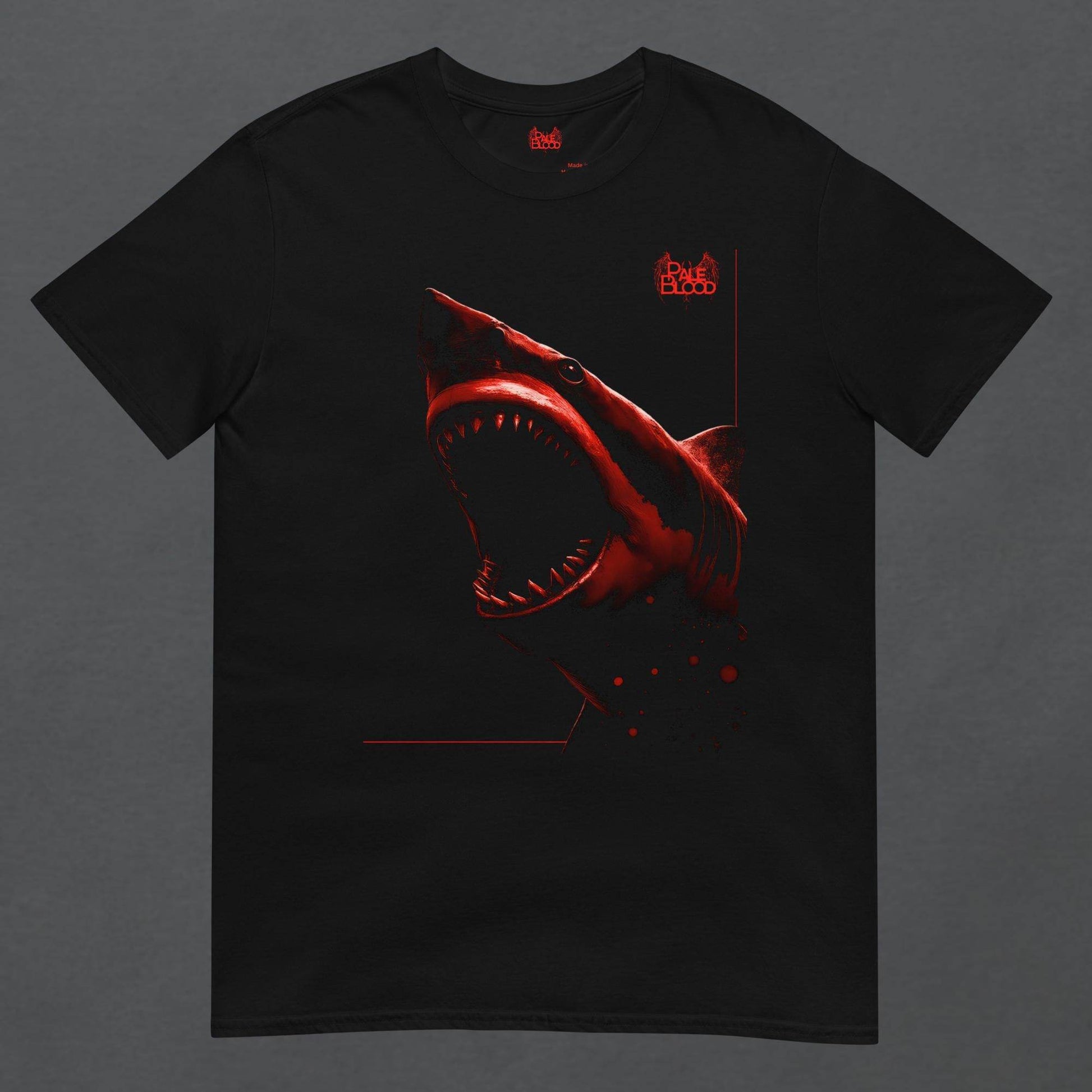 Bloodlines Shark Attack Unisex T-Shirt - Pale Blood Store