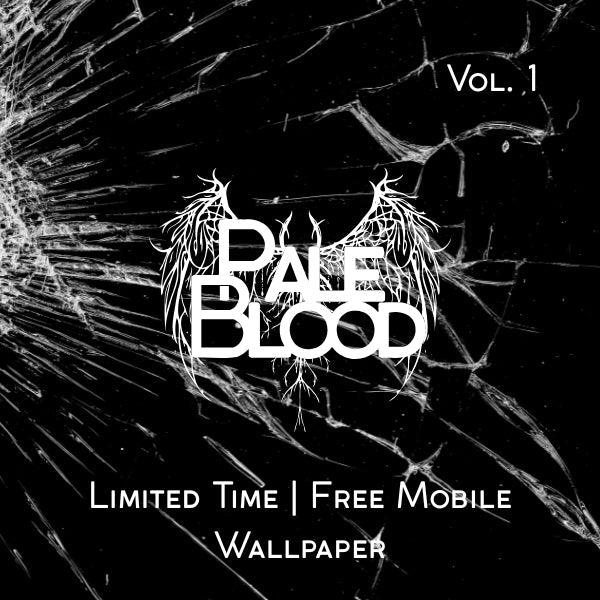 Broken Glass Logo Mobile Wallpaper - Pale Blood Store