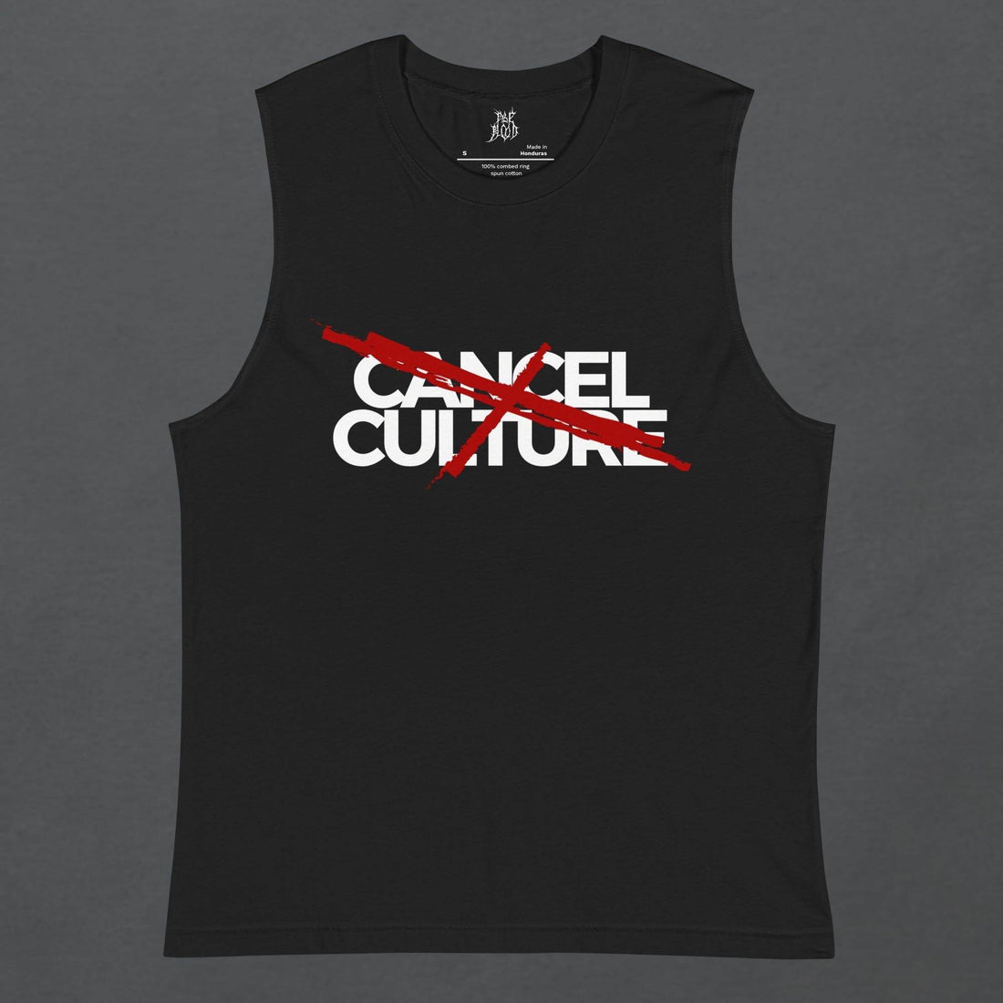 Cancel Cancel Culture Unisex Muscle Shirt - Pale Blood Store