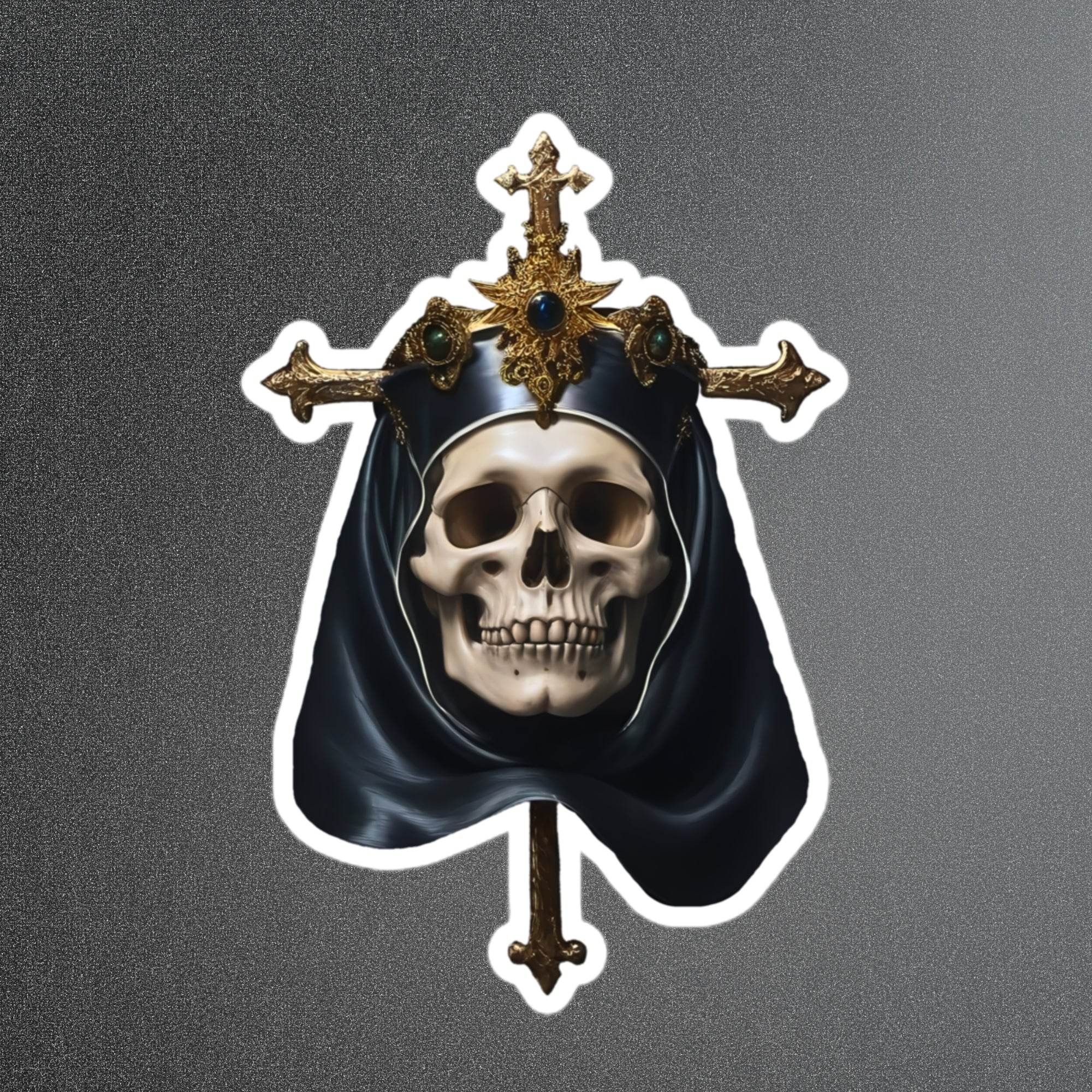 Church of Death Goth Aesthetic Stickers - Pale Blood Store