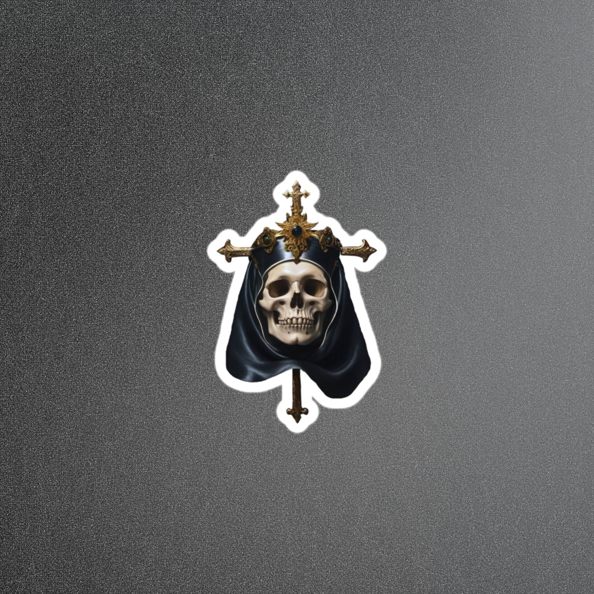 Church of Death Goth Aesthetic Stickers - Pale Blood Store