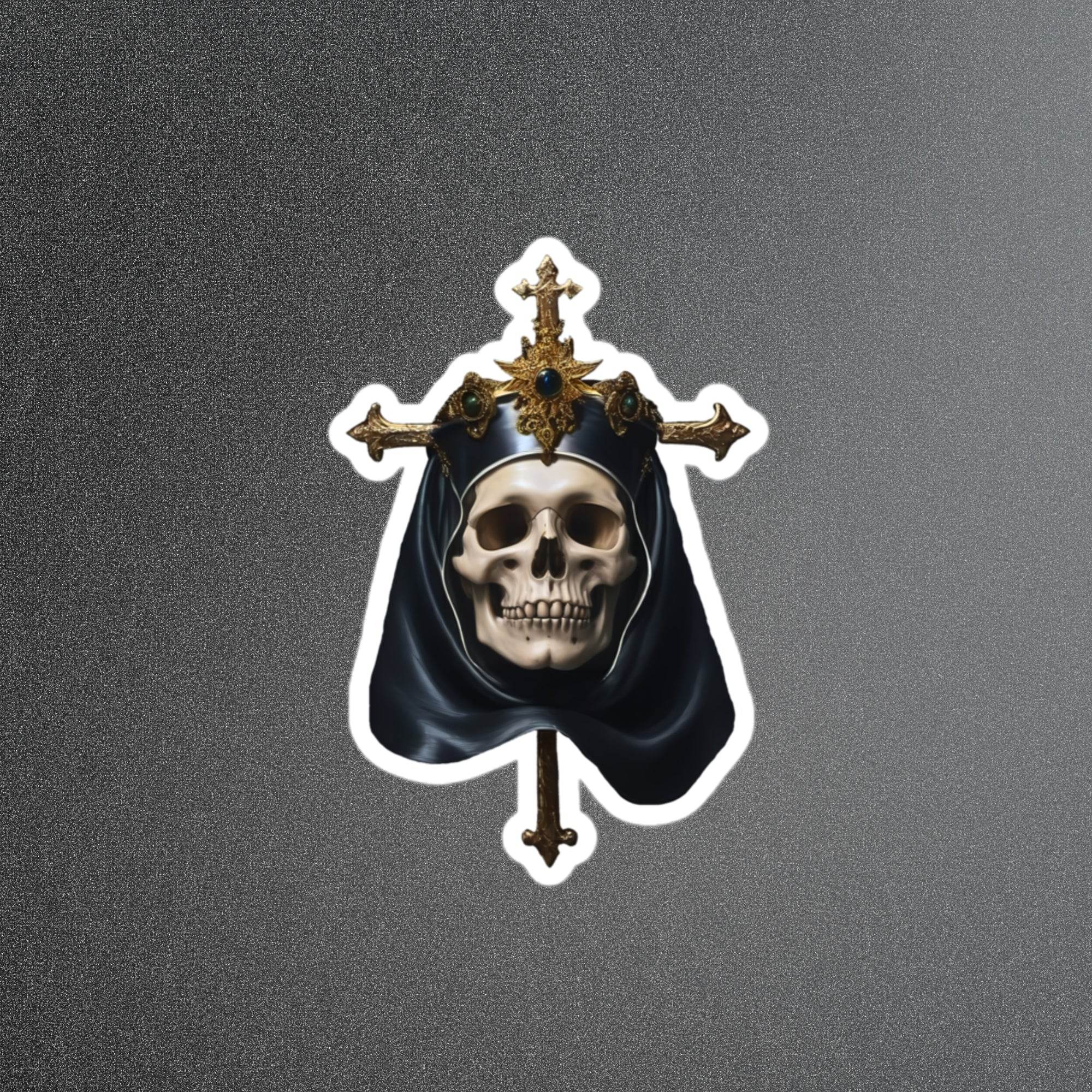 Church of Death Goth Aesthetic Stickers - Pale Blood Store