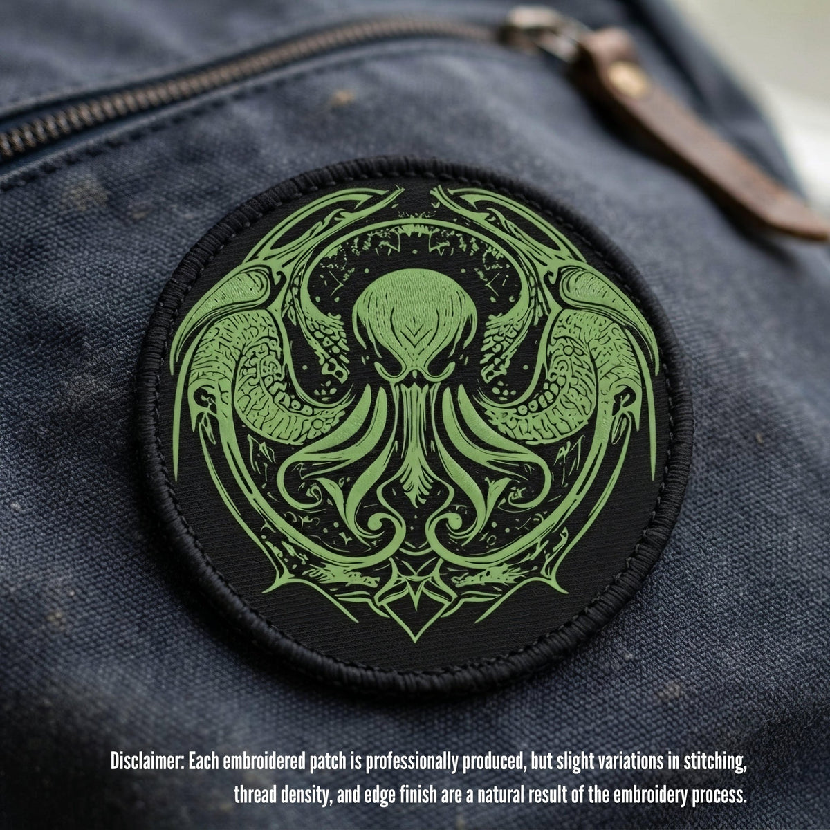 Cthulhu Calling Neo Goth Embroidered Patches - Pale Blood Store