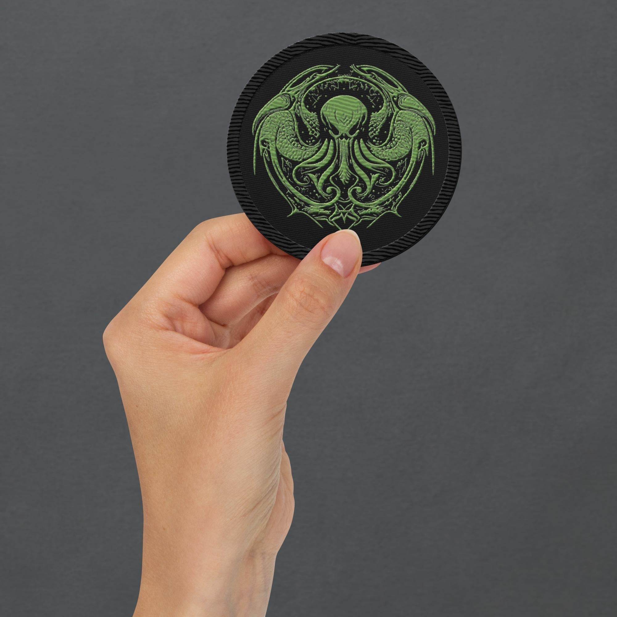 Cthulhu Calling Neo Goth Embroidered Patches - Pale Blood Store