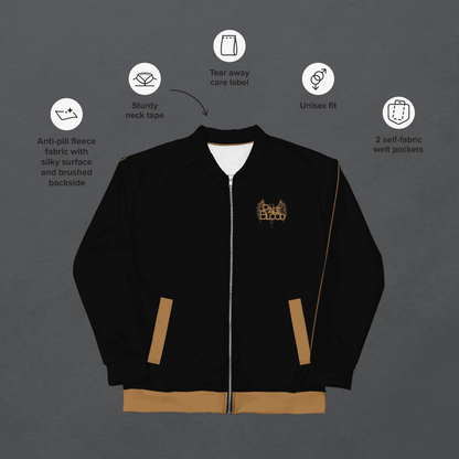 Cvlt of the Dying Svn Neo Goth Bomber Jacket Deluxe - Pale Blood Store
