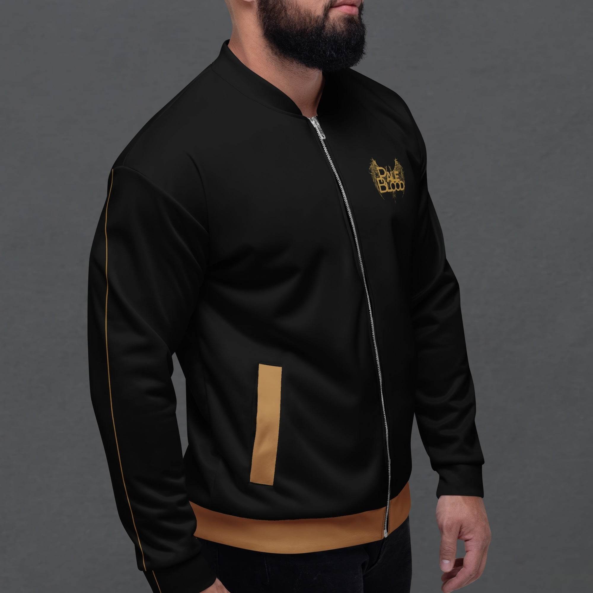 Cvlt of the Dying Svn Neo Goth Bomber Jacket Deluxe - Pale Blood Store