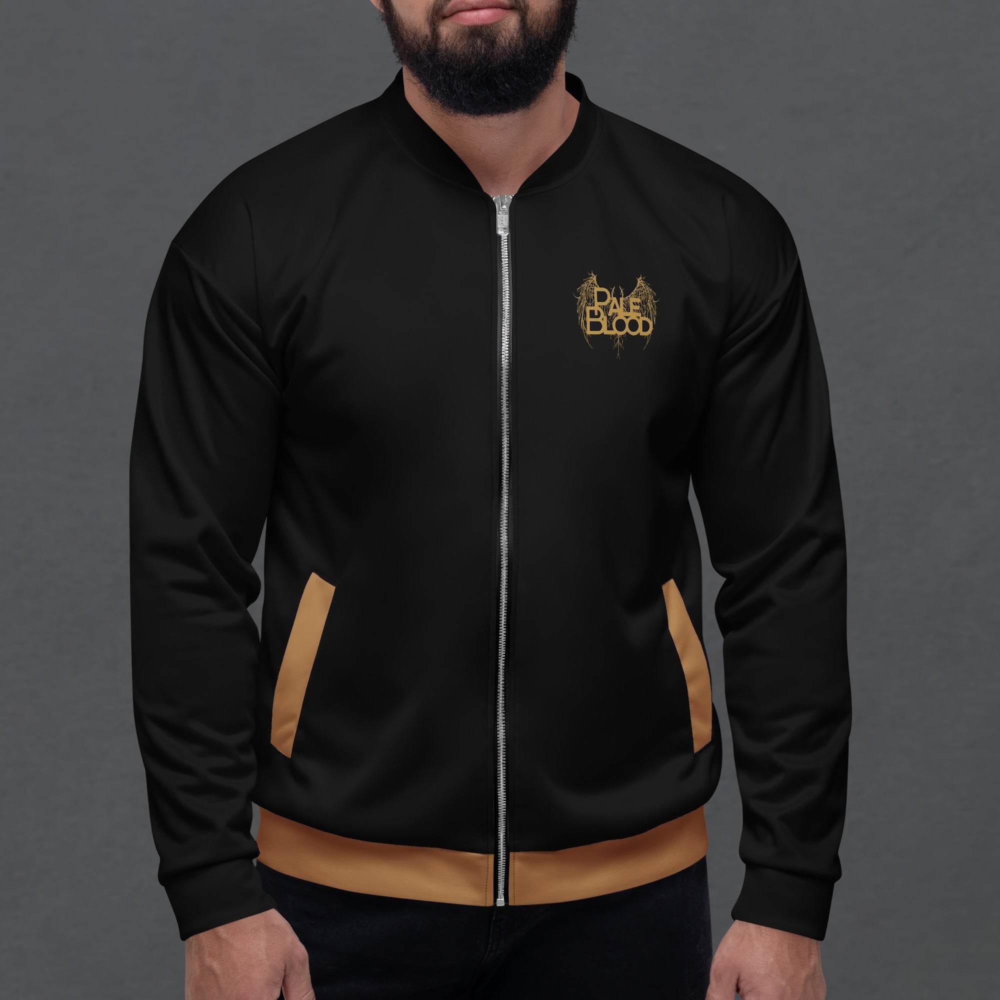 Cvlt of the Dying Svn Neo Goth Bomber Jacket Deluxe - Pale Blood Store