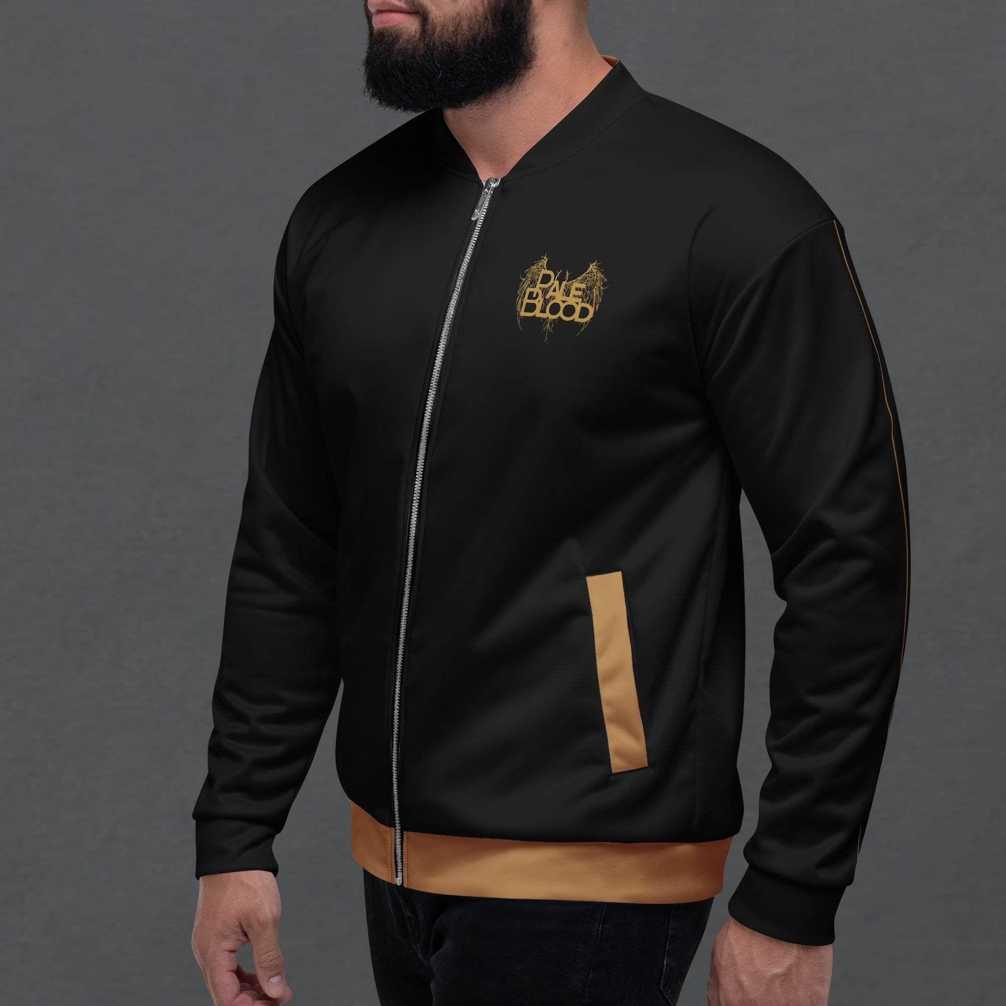 Cvlt of the Dying Svn Neo Goth Bomber Jacket Deluxe - Pale Blood Store