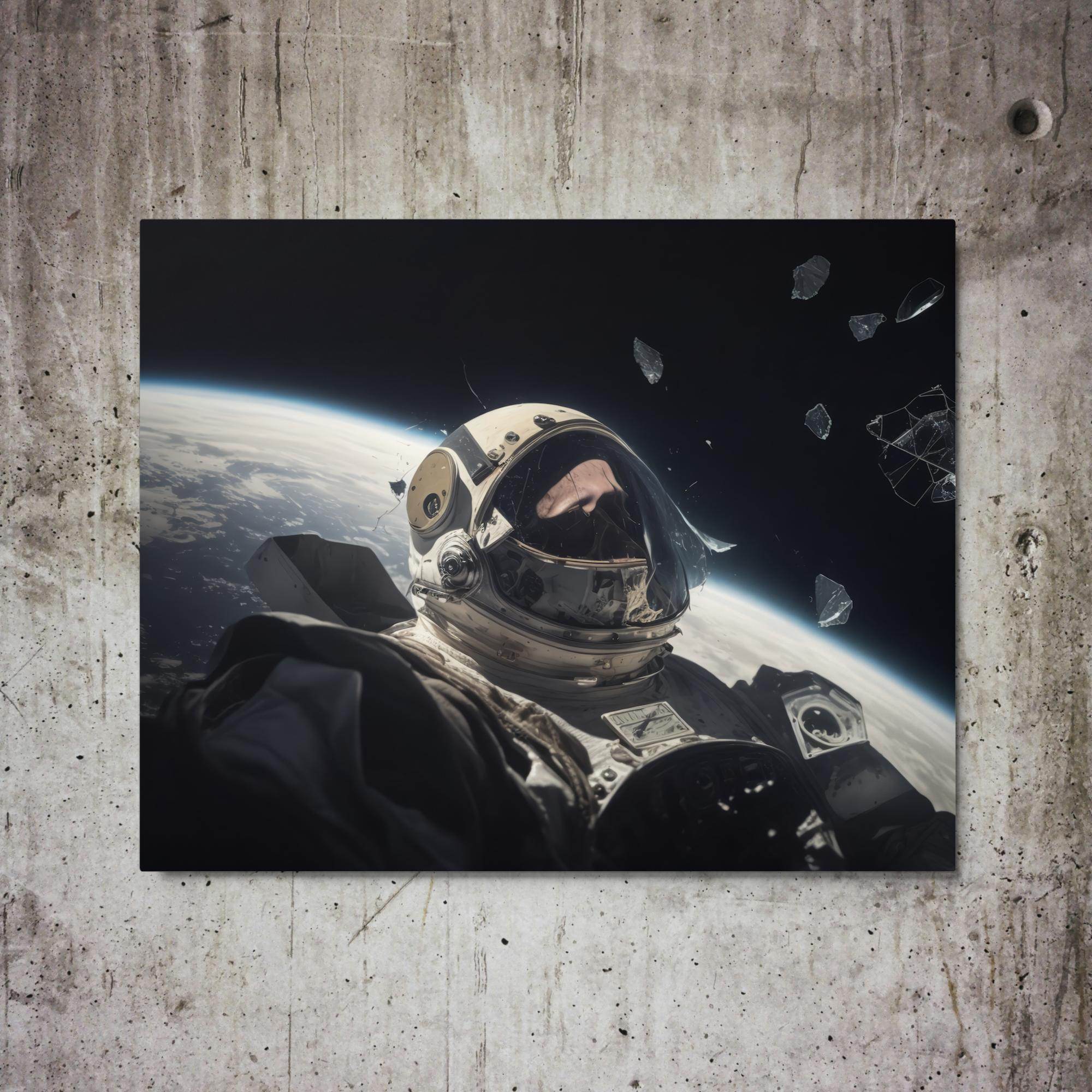 Dead Space Dark Aesthetic Metal Prints - Pale Blood Store