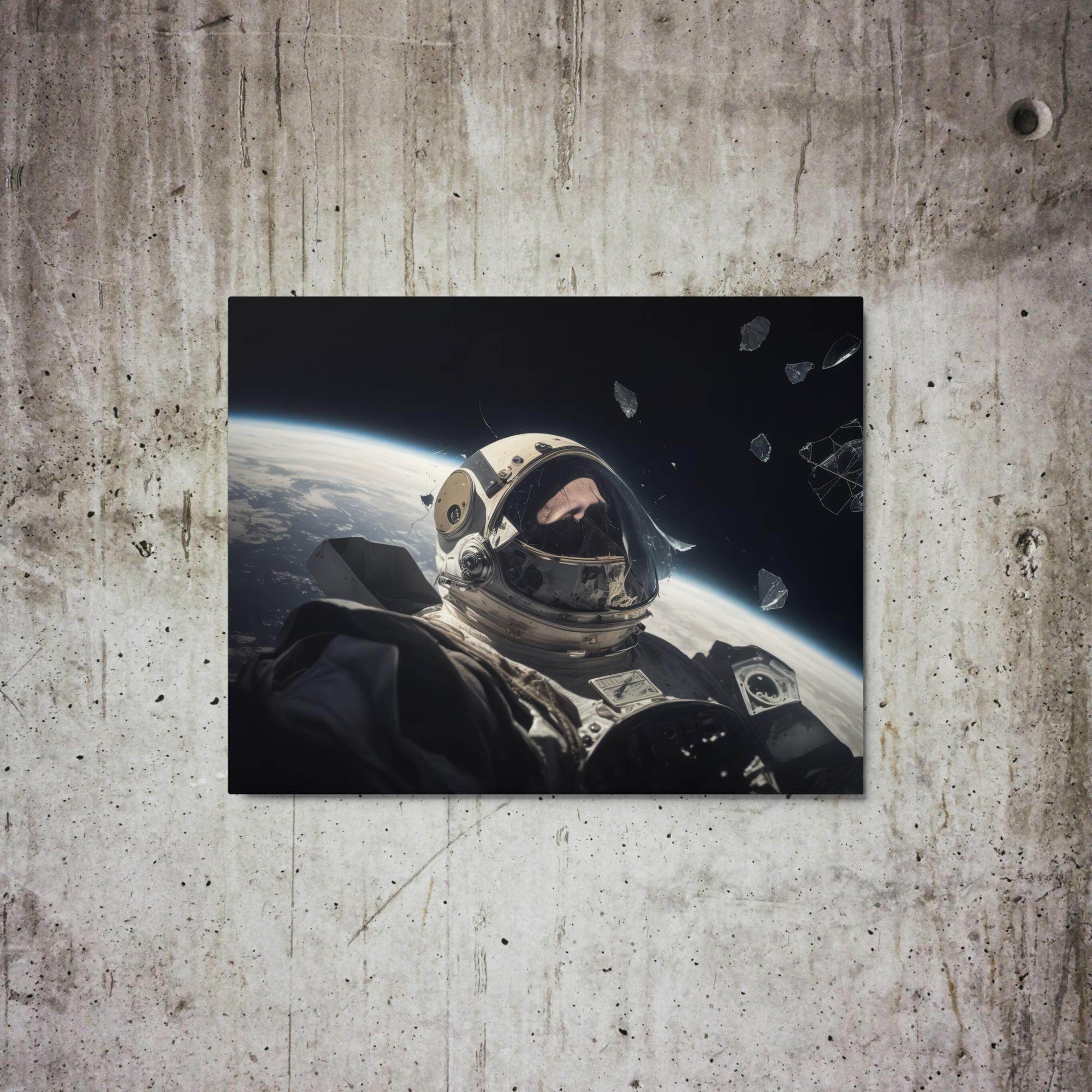 Dead Space Dark Aesthetic Metal Prints - Pale Blood Store