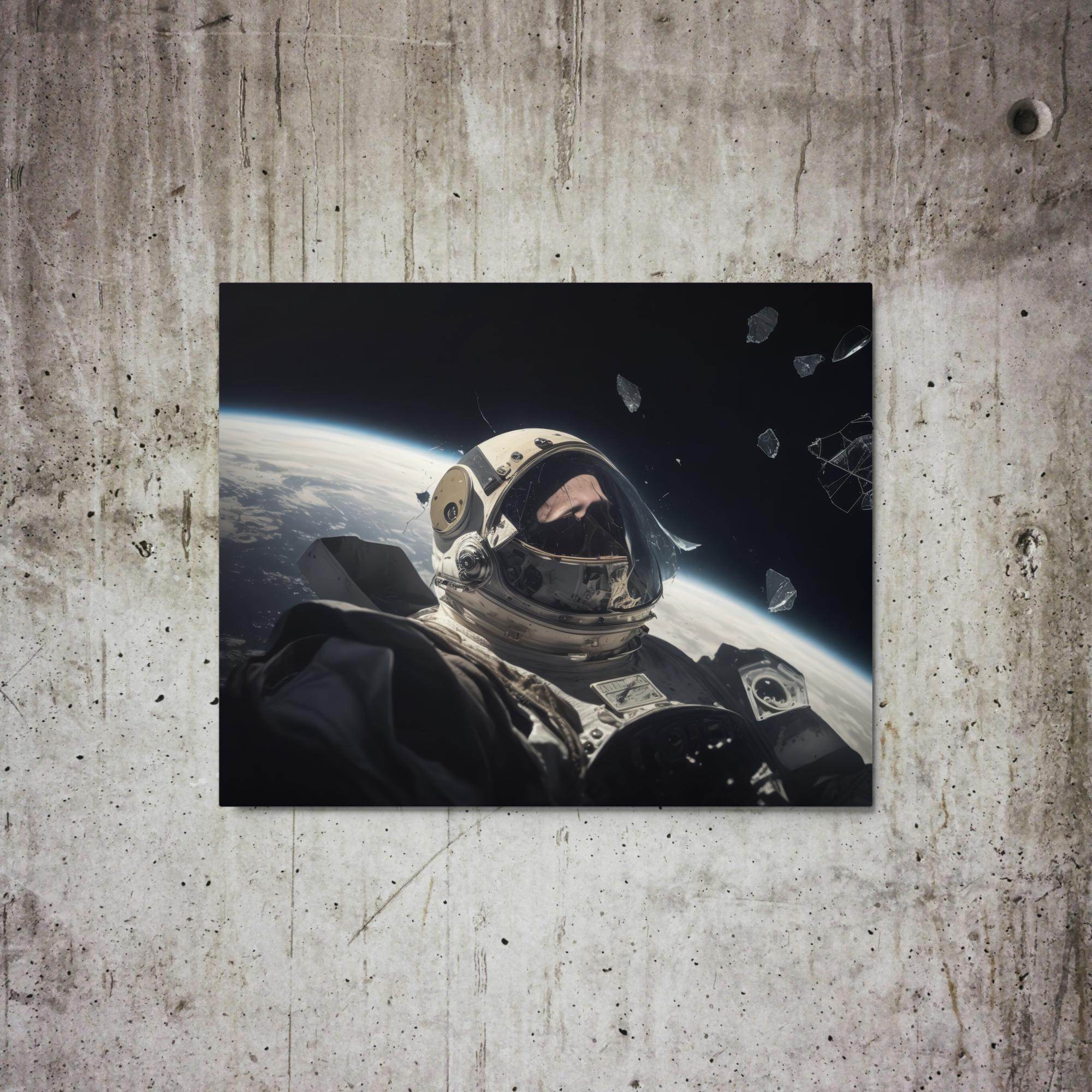 Dead Space Dark Aesthetic Metal Prints - Pale Blood Store