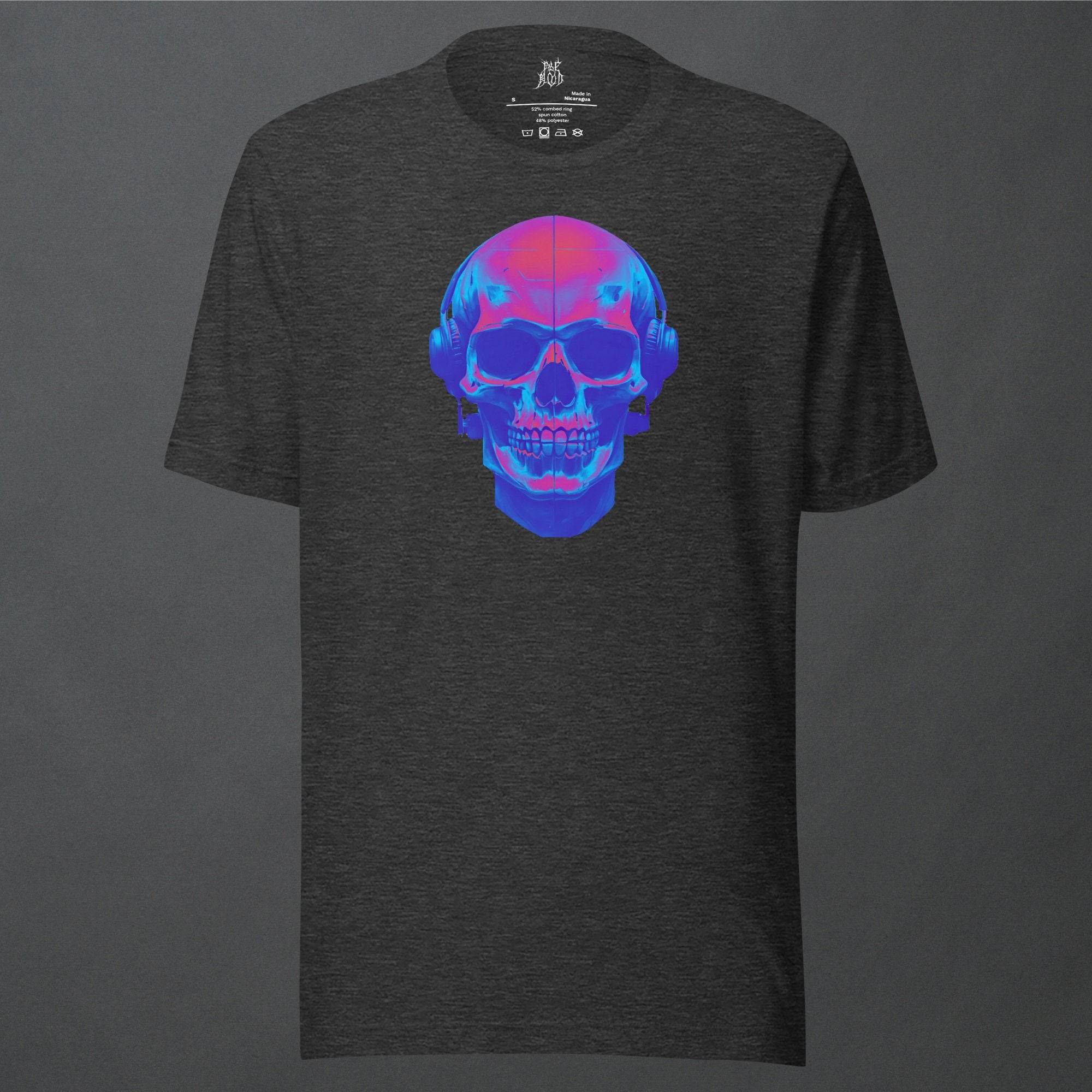 Deadly Rhythms Cyber Goth Aesthetic Unisex T-Shirt - Pale Blood Store