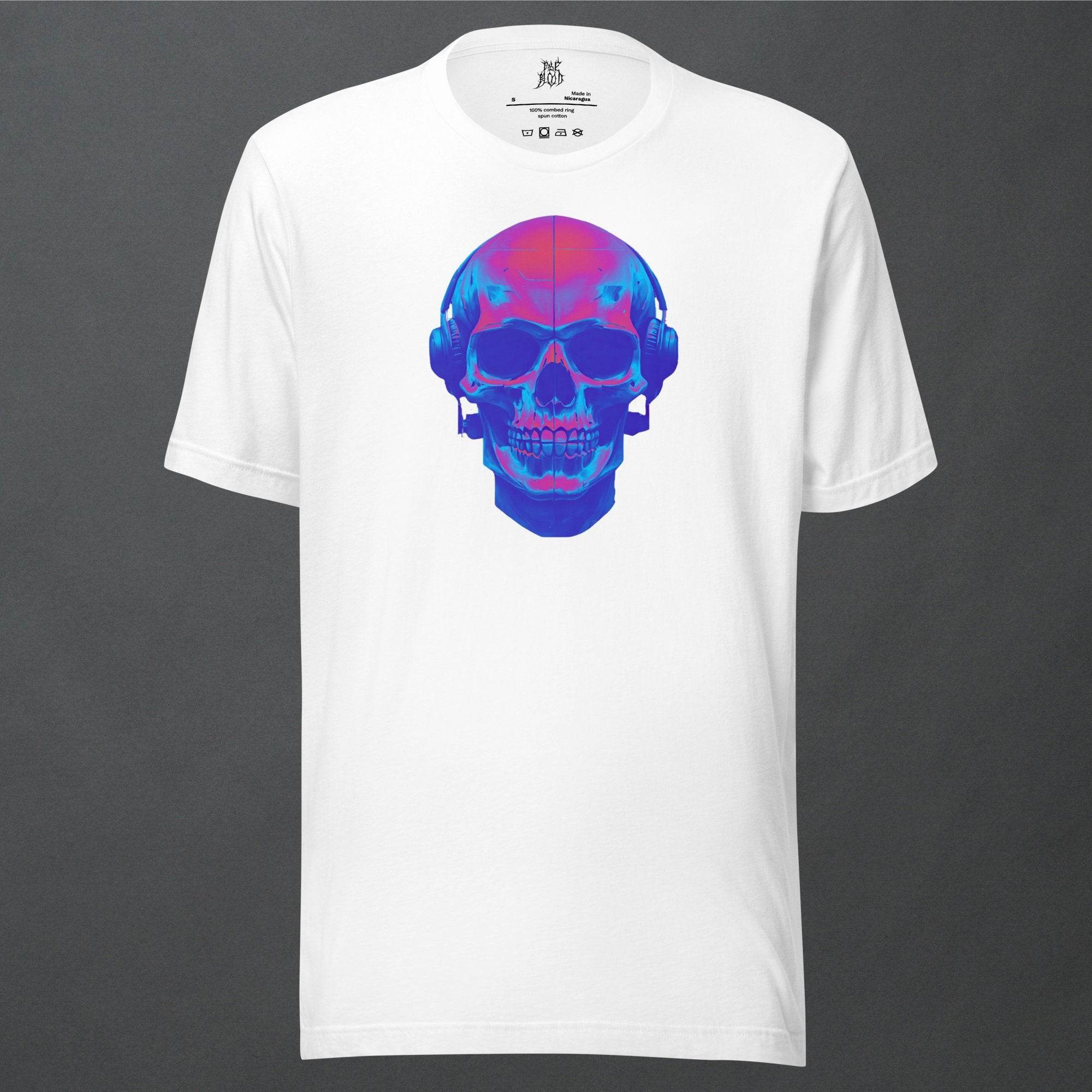 Deadly Rhythms Cyber Goth Aesthetic Unisex T-Shirt - Pale Blood Store