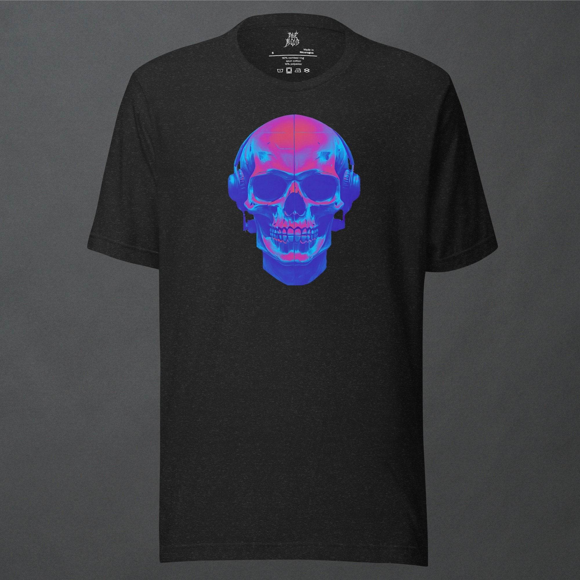 Deadly Rhythms Cyber Goth Aesthetic Unisex T-Shirt - Pale Blood Store