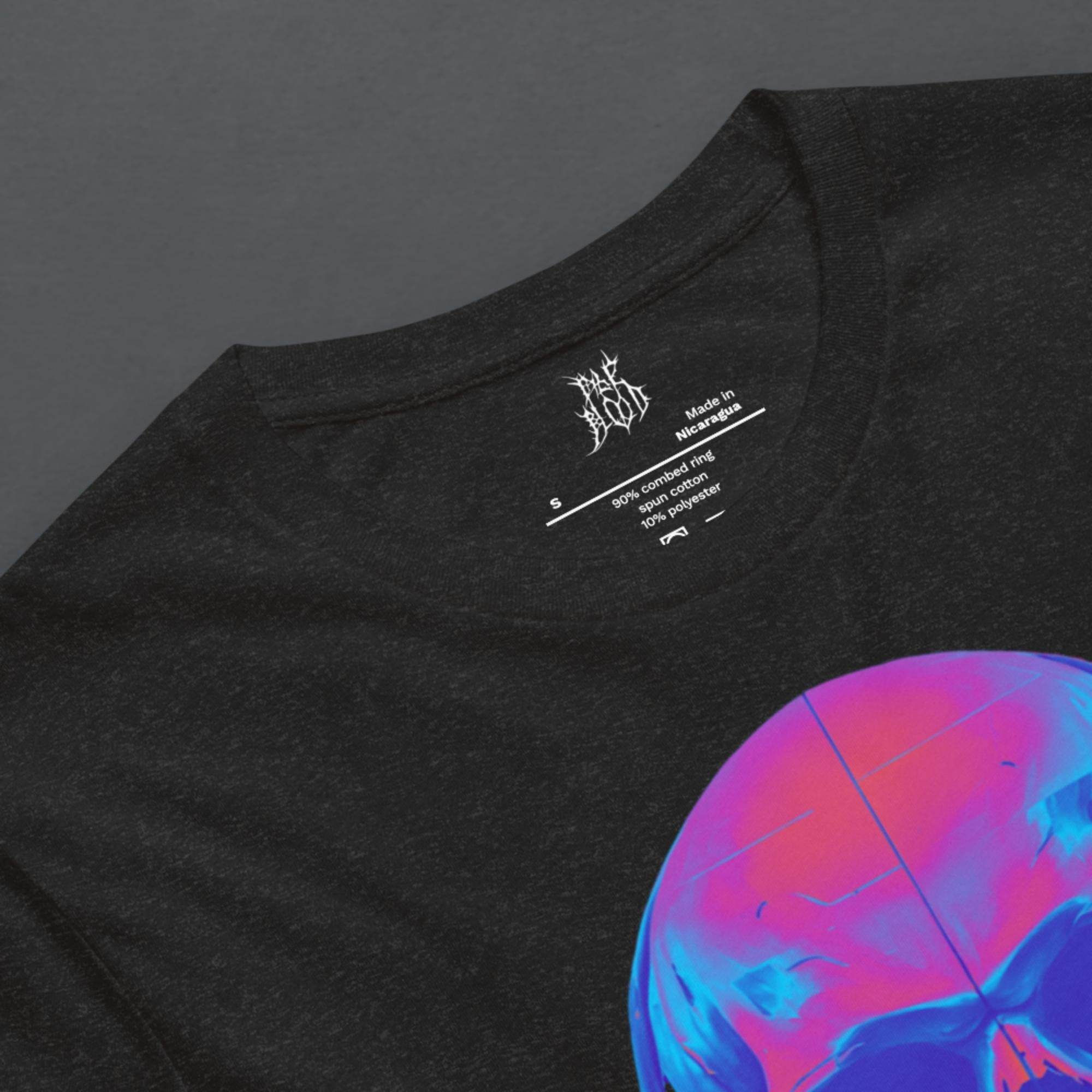 Deadly Rhythms Cyber Goth Aesthetic Unisex T-Shirt - Pale Blood Store