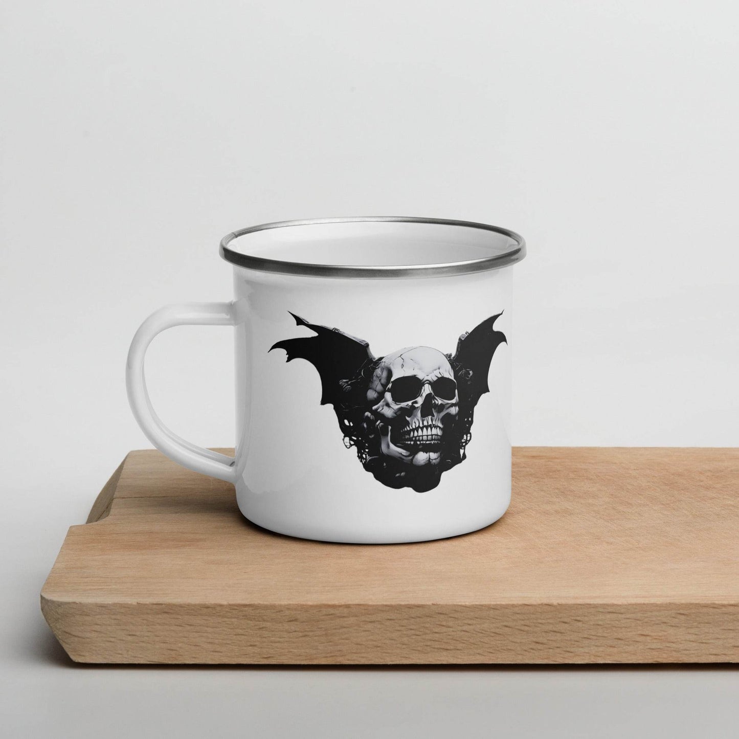 Desert Revenant Cyber Goth Aesthetics Enamel Mug - Pale Blood Store