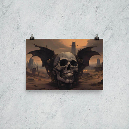 Desert Revenant Cyber Goth Aesthetics Poster - Pale Blood Store