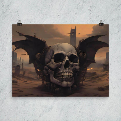 Desert Revenant Cyber Goth Aesthetics Poster - Pale Blood Store