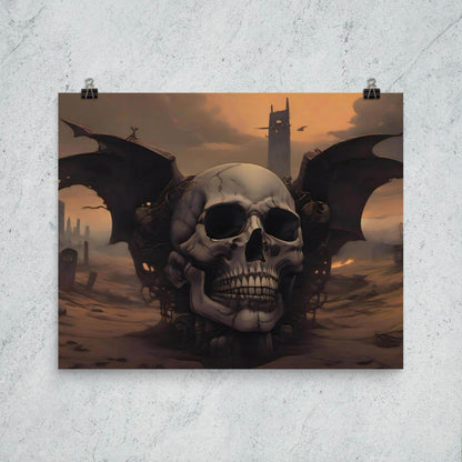 Desert Revenant Cyber Goth Aesthetics Poster - Pale Blood Store