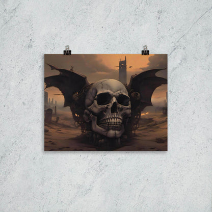 Desert Revenant Cyber Goth Aesthetics Poster - Pale Blood Store