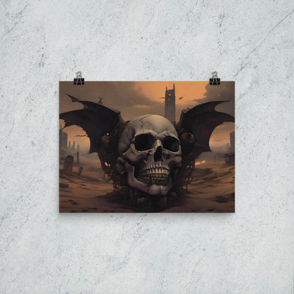 Desert Revenant Cyber Goth Aesthetics Poster - Pale Blood Store