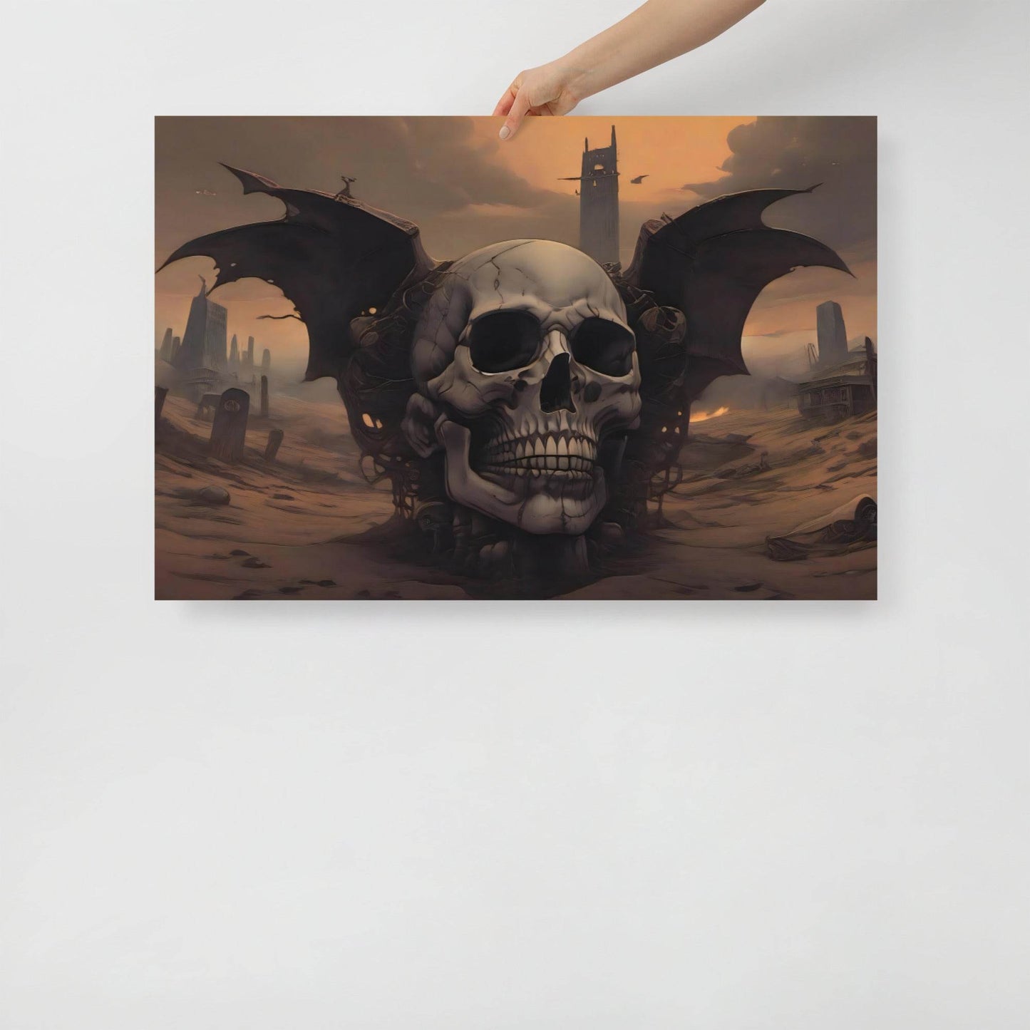 Desert Revenant Cyber Goth Aesthetics Poster - Pale Blood Store