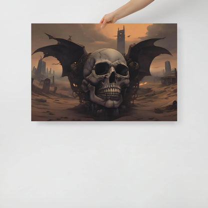 Desert Revenant Cyber Goth Aesthetics Poster - Pale Blood Store