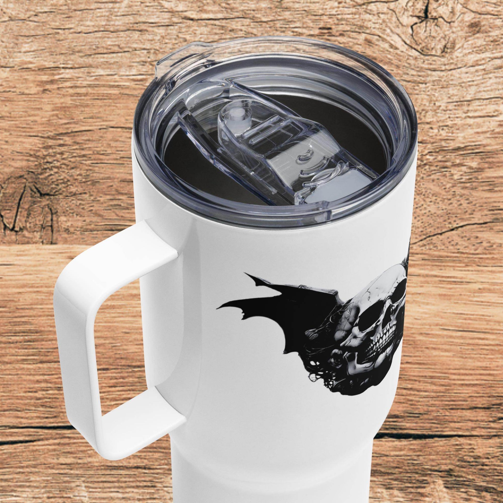 Desert Revenant Cyber Goth Aesthetics Travel Mug - Pale Blood Store