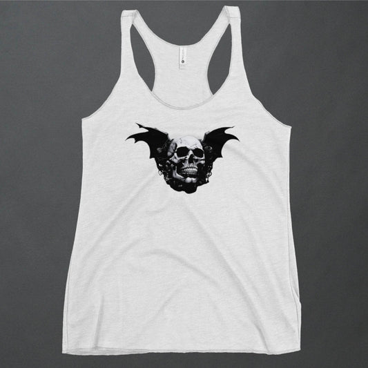 Desert Revenant Cyber Goth Aesthetics Women's Racerback Tank - Pale Blood Store