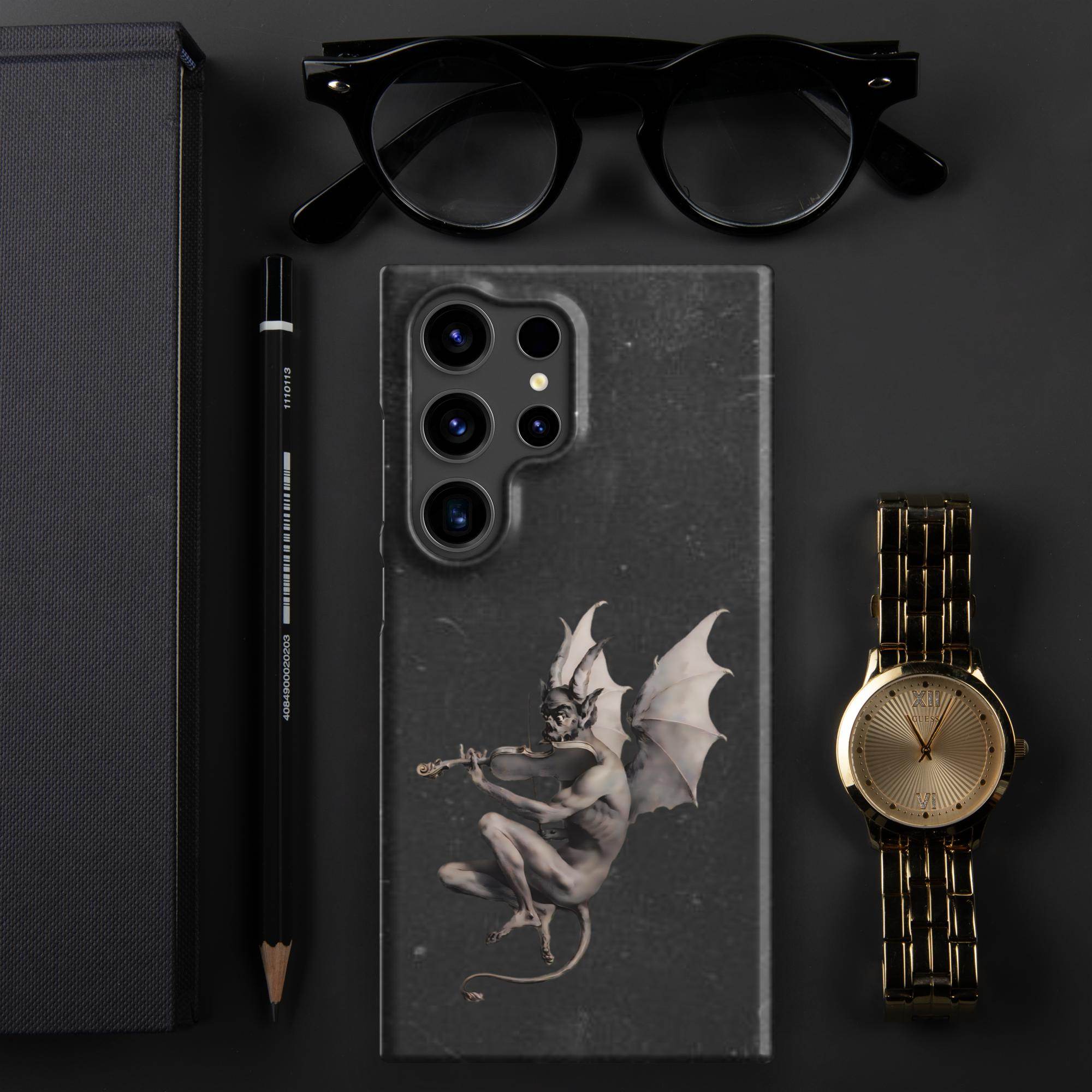 Devils Sonata Goth Aesthetic Snap Case for Samsung® - Pale Blood Store