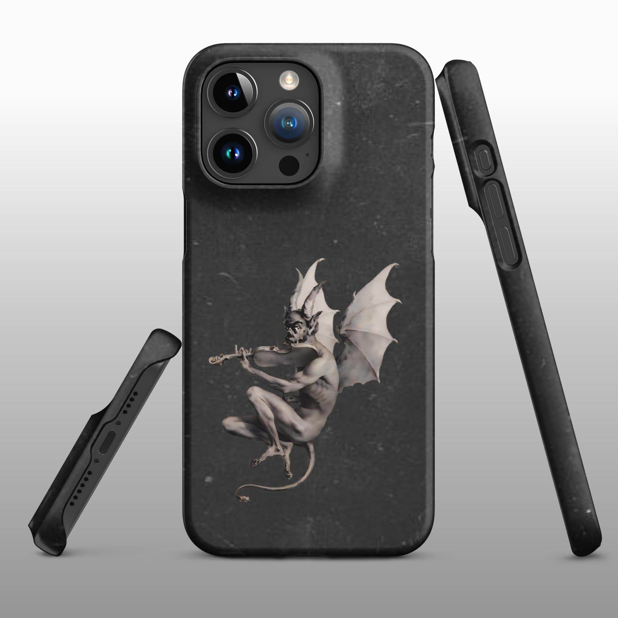 Devils Sonata Goth Aesthetics Snap Case for iPhone® - Pale Blood Store