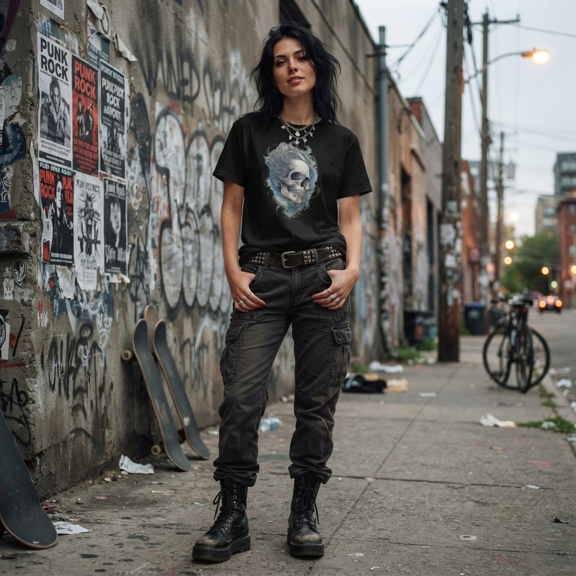 Divine Deceit Goth Aesthetic Unisex T-Shirt - ["apparel","Divine Deceit","men","t-shirt","tee","tshirt","unisex","women"] | Pale Blood Store